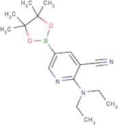3-Cyano-2-(diethylamino)pyridine-5-boronic acid, pinacol ester