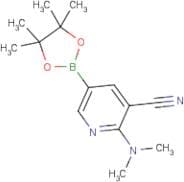 3-Cyano-2-(N,N-dimethylamino)pyridine-5-boronic acid, pinacol ester