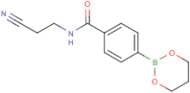 N-(2-Cyanoethyl)-4-(1,3,2-dioxaborinan-2-yl)benzamide
