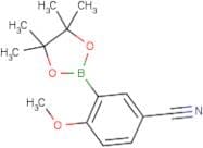 5-Cyano-2-methoxyphenylboronic acid, pinacol ester