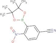 5-Cyano-2-nitrophenylboronic acid, pinacol ester