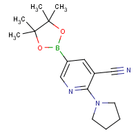 3-Cyano-2-pyrrolidinopyridine-5-boronic acid, pinacol ester