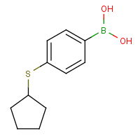 4-(Cyclopentylsulfanyl)phenylboronic acid