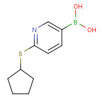2-(Cyclopentylthio)pyridine-5-boronic acid