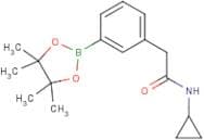 3-(N-Cyclopropylaminocarbonyl)methylphenylboronic acid, pinacol ester