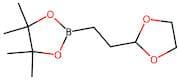 2-(1,3-Dioxolan-2-yl)-1-ethylboronic acid, pinacol ester