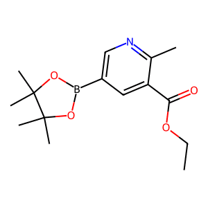 5-(Ethoxycarbonyl)-6-methylpyridine-3-boronic acid, pinacol ester