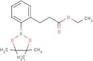 Ethyl 3-(2-(4,4,5,5-tetramethyl-1,3,2-dioxaborolan-2-yl)phenyl)propanoate