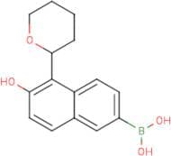 6-Hydroxy-5-(tetrahydropyran-2-yl)naphthalene-2-boronic acid