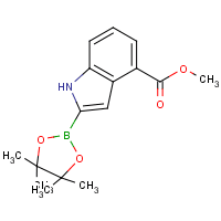 4-Methoxycarbonylindole-2-boronic acid, pinacol ester