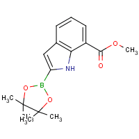 7-(Methoxycarbonyl)indole-2-boronic acid, pinacol ester