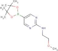 2-(2-Methoxyethylamino)pyrimidine-5-boronic acid, pinacol ester