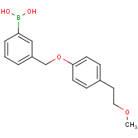 3-((4'-(2-Methoxyethyl)phenoxy)methyl)phenylboronic acid