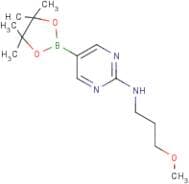 2-(3-Methoxypropylamino)pyrimidine-5-boronic acid, pinacol ester