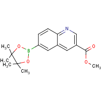 Methyl 6-(4,4,5,5-tetramethyl-1,3,2-dioxaborolan-2-yl)quinoline-3-carboxylate