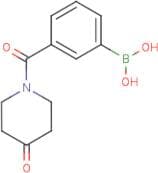 3-(4-Oxopiperidine-1-carbonyl)phenylboronic acid