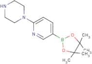 2-Piperazinopyridine-5-boronic acid, pinacol ester