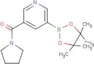 5-(Pyrrolidinocarbonyl)pyridine-3-boronic acid, pinacol ester