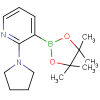 2-Pyrrolidinopyridine-3-boronic acid, pinacol ester