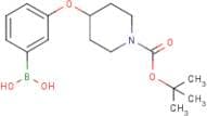 [3-({1-[(tert-Butoxy)carbonyl]piperidin-4-yl}oxy)phenyl]boronic acid