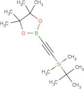 2-((tert-Butyldimethylsilanyl)ethynyl) boronic acid, pinacol ester