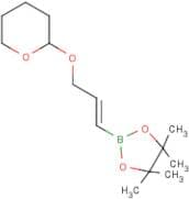 trans-3-(Tetrahydropyran-2-yloxy)propen-1-ylboronic acid, pinacol ester