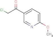 2-Chloro-1-(6-methoxypyridin-3-yl)ethanone