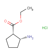Ethyl (1S,2R)-2-aminocyclopentane-1-carboxylate hydrochloride