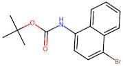 1-Amino-4-bromonaphthalene, N-BOC protected