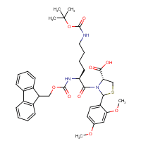 Fmoc-Lys(Boc)-Cys(Psi(Dmp,H)pro)-OH