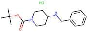 4-(Benzylamino)piperidine hydrochloride, N1-BOC protected