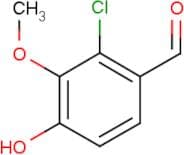 2-Chloro-4-hydroxy-3-methoxybenzaldehyde