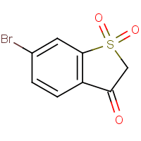 6-Bromobenzothiophen-3(2H)-one 1,1-dioxide