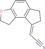 (E)-2-(1,2,6,7-Tetrahydro-8H-indeno[5,4-b]furan-8-ylidene)acetonitrile