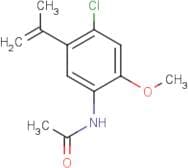 N-[4-Chloro-2-methoxy-5-(1-methylethenyl)phenyl]acetamide
