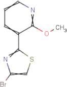 4-Bromo-2-(2-methoxypyridin-3-yl)thiazole