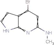 4-Bromo-N-methyl-1H-pyrrolo[2,3-b]pyridin-6-amine