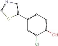 2-Chloro-4-(thiazol-5-yl)phenol