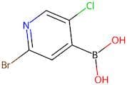 2-Bromo-5-chloropyridine-4-boronic acid