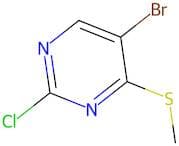 5-Bromo-2-chloro-4-(methylthio)pyrimidine