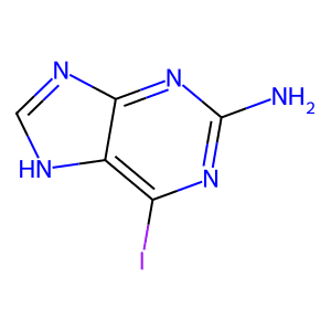 2-Amino-6-iodo-7H-purine