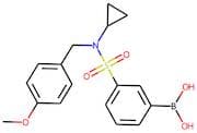 3-[N-Cyclopropyl-N-(4-methoxybenzyl)sulphamoyl]benzeneboronic acid