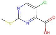 5-Chloro-2-(methylsulphanyl)pyrimidine-4-carboxylic acid