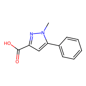 1-Methyl-5-phenyl-1H-pyrazole-3-carboxylic acid