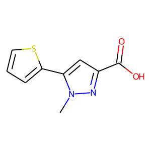 1-Methyl-5-(thien-2-yl)-1H-pyrazole-3-carboxylic acid