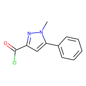 1-Methyl-5-phenyl-1H-pyrazole-3-carbonyl chloride