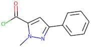 1-Methyl-3-phenyl-1H-pyrazole-5-carbonyl chloride