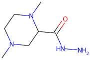 1,4-Dimethylpiperazine-2-carbohydrazide