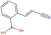 2-[(E)-2-Cyanovinyl]benzeneboronic acid