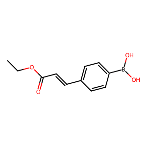 4-(E-3-Ethoxy-3-oxo-1-propen-1-yl)benzeneboronic acid